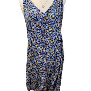 Gap Navy Floral Shift Dress
